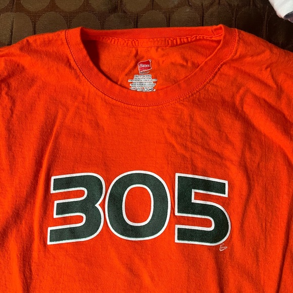 University of Miami Hurricanes 305 TShirt - Picture 2 of 4